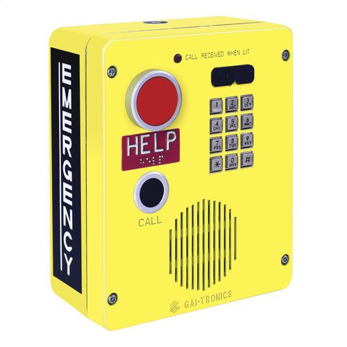Teléfono de emergencia - 394AL-004 - GAI-TRONICS - analógico / resistente a las intemperies / de pared