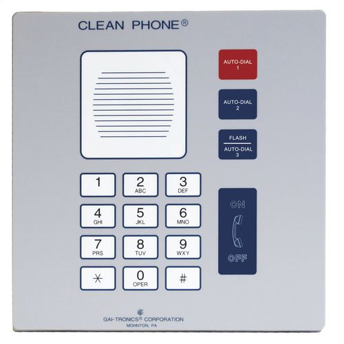 Teléfono de manos libres - 112-02-0418-00W - GAI-TRONICS - analógico / VoIP / PoE