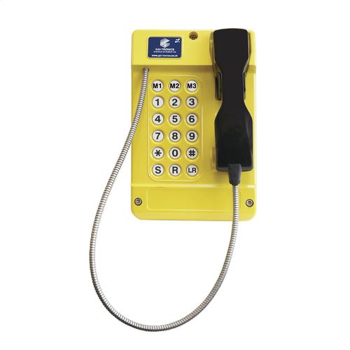 Teléfono GSM - 231-02-000J-212 - GAI-TRONICS - resistente a las intemperies / antivandalismo / de pared