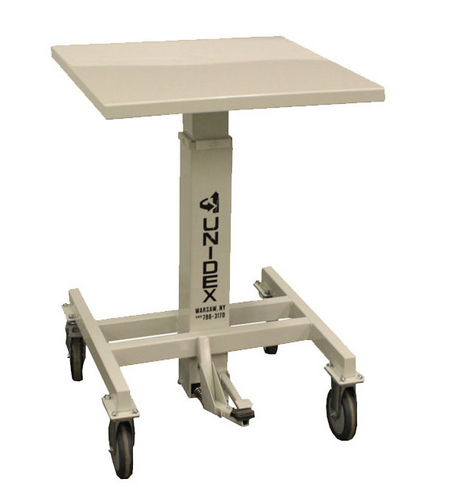 Mesa elevadora de columna - PH series - Unidex, Inc. - hidráulica / móvil