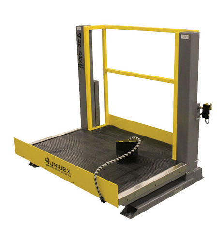 Cesta vertical fija - AHWP series - Unidex, Inc. - eléctrica