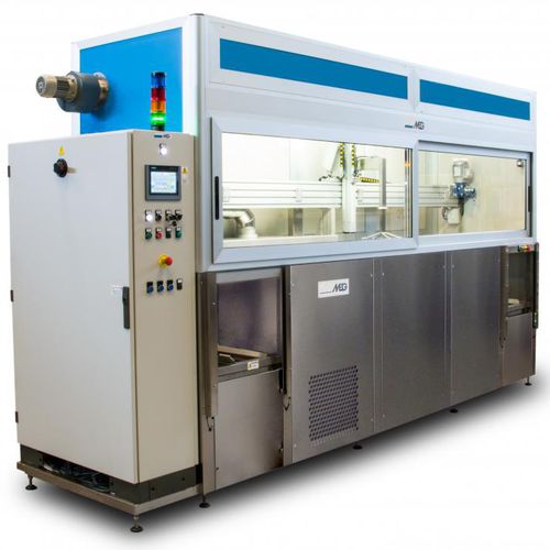 Máquina de limpieza de disolvente - MEG - de agua / automática / de proceso