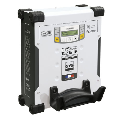 Cargador de baterías para automóvil - GYSFLASH 102.12 HF - GYS - montable en pared / ácido-plomo / de gel