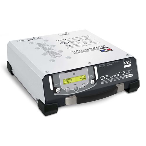 Cargador de baterías para vehículo eléctrico - GYSFLASH 51.12 CNT FV - GYS - de mesa / móvil / LFP