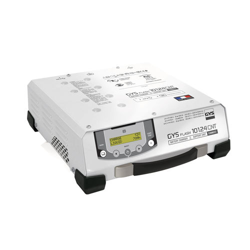 Cargador de baterías para vehículo eléctrico - GYSFLASH 101.24 CNT FV - GYS - de mesa / litio / de iones de litio