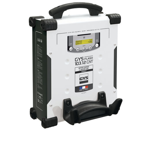 Cargador de baterías portátil - GYSFLASH 103.12 CNT - GYS - de iones de litio / LFP / plomo