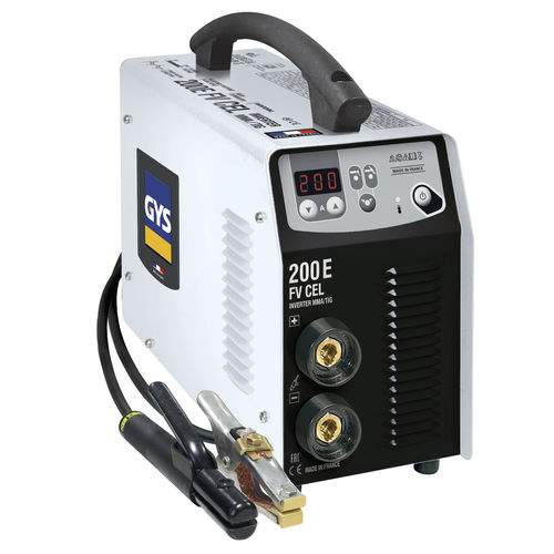 Soldadora MMA - PROGYS 200E FV CEL - GYS - TIG / con electrodos / monofásica