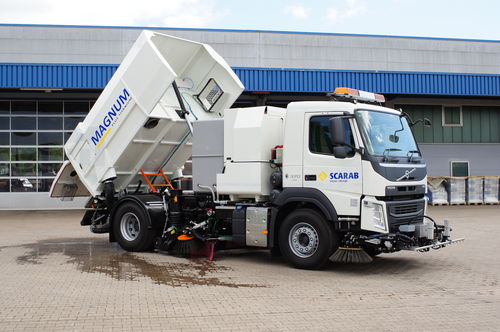 Barredora mecánica diésel - Magnum Plus Titanium - Scarab Sweepers - de calle
