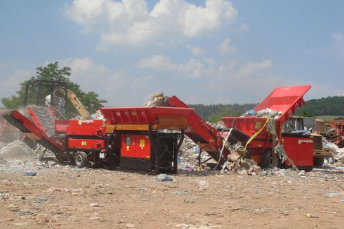 Unidad para reciclado de metales - HAMMEL Recyclingtechnik GmbH - neumáticos usados / de escombros / separación de metales