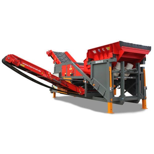 Separador de metales - SMA - HAMMEL Recyclingtechnik GmbH - magnético de tambor / para tamiz