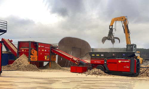 Unidad para reciclado para madera - HAMMEL Recyclingtechnik GmbH - para palés