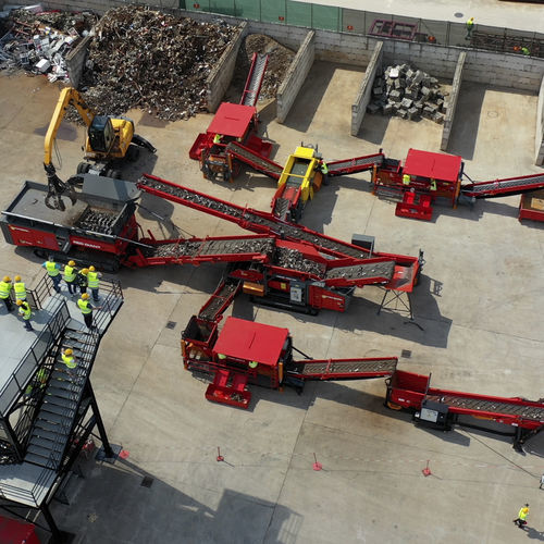 Unidad para reciclado de metales - HAMMEL Recyclingtechnik GmbH - separación de metales / en línea de proceso