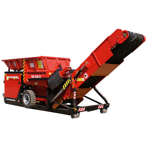 Destrozador primario - VB 1500 series - HAMMEL Recyclingtechnik GmbH - de dos ejes / de metal / residuos sólidos a granel
