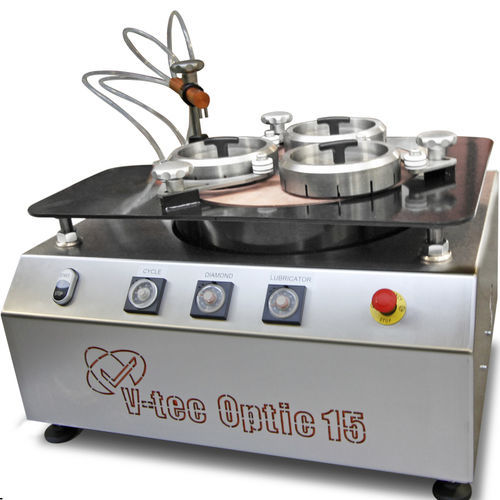 Máquina pulidora para acero - OPTIC 15 - Ventil Test Equipment BV - para la óptica / de acabado / de esmerilado plano