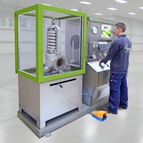 Banco de ensayo de presión - VC40-SRV - Ventil Test Equipment BV - controlado por PC / para válvulas de seguridad / digital