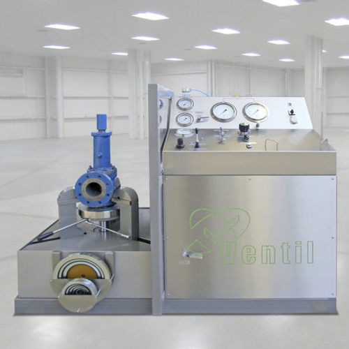 Banco de ensayo de presión - VC40SP-T4  - Ventil Test Equipment BV - semiautomático / para válvulas de descarga / compacto