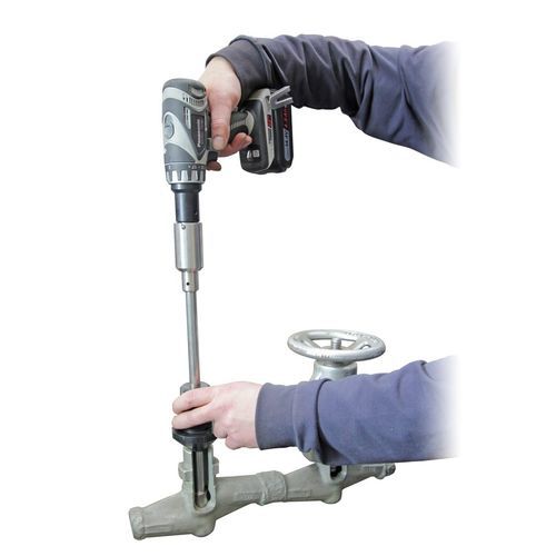 Lapeadora neumática - POLIR F6 - Ventil Test Equipment BV - portátil / para esferas de válvulas de bola