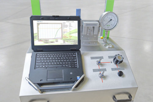 Banco de ensayo de presión - VC10-CC - Ventil Test Equipment BV - controlado por PC / para válvulas de descarga / compacto