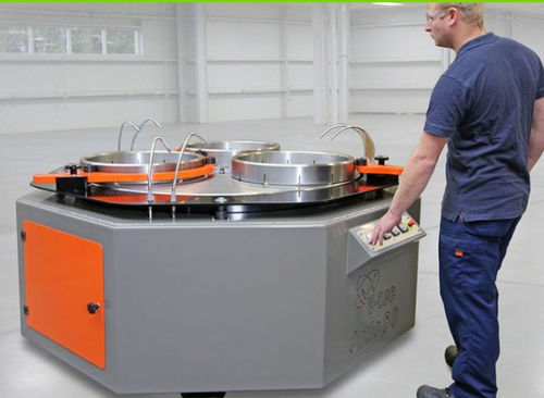 Máquina pulidora para metales - OPTIC 36 - Ventil Test Equipment BV - industrial / de acabado / de esmerilado plano