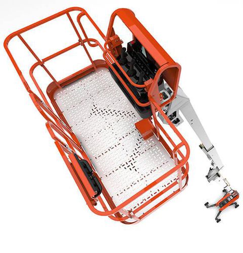 Cesta telescópica móvil - 2100SJ - Snorkel - diésel / para terreno difícil