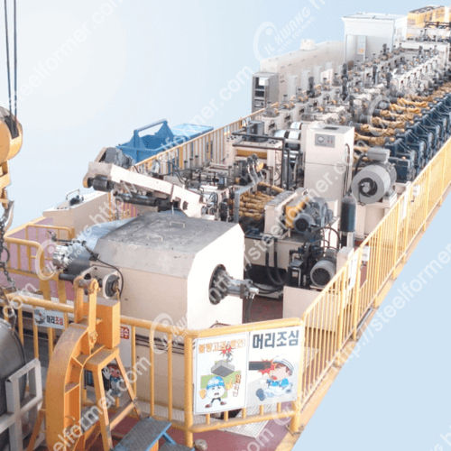 Perfiladora para perfiles - IL KWANG METAL FORMING Company - automática / punzonado / de precisión