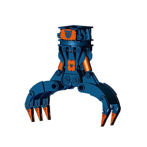 Pulpo para excavadora - PM series - Trevi Benne - hidráulico / para chatarra / de leña