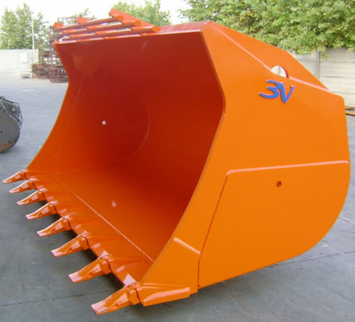 Cuchara con dientes estándar - VSD series - Trevi Benne - para excavadora / para minicargadora / soldada