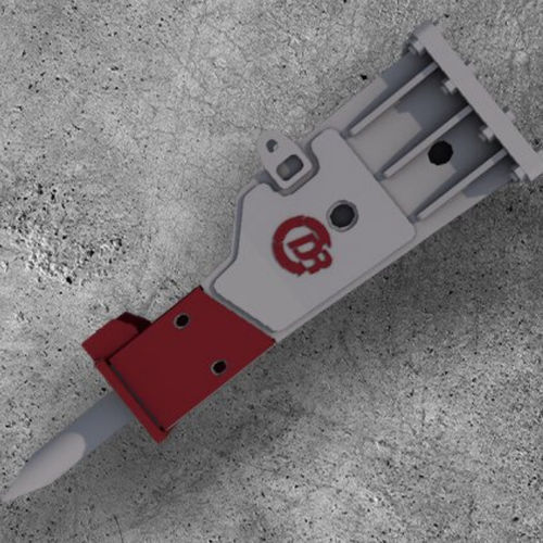 Martillo picador hidráulico - DSB & DFX-Series - Demarec - para obra