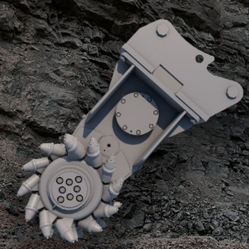 Fresa hidráulica para excavadora - Demarec