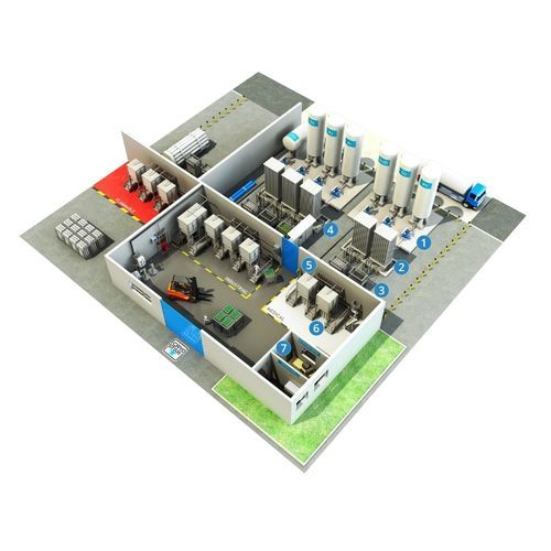 Llenadora automática - Cryo Star - para bombona de gas / para gas / para la industria