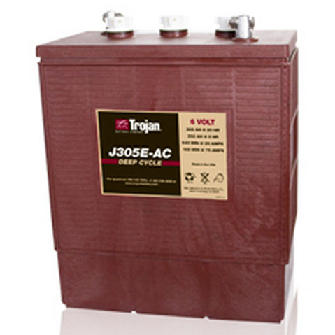 Batería bloque - J305E-AC  - Trojan Battery Company - 6 V / de ciclo profundo / de electrolito líquido
