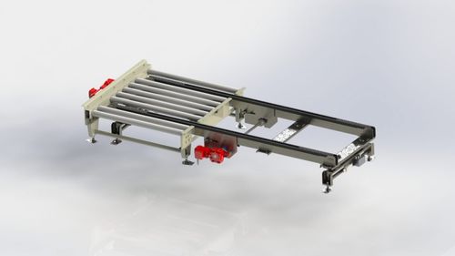 Transportador de rodillos - Webster Griffin Ltd - de manipulación / automático / para palés
