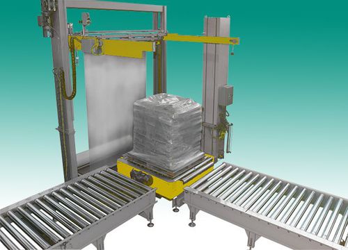Envolvedora con plataforma giratoria - Uniwrap 200 AE - Webster Griffin Ltd - automática / para palés / de film estirable