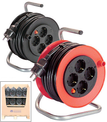 Enrollador para cable eléctrico - H05VV-F series - as - Schwabe GmbH - manual / móvil