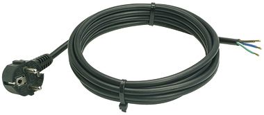 Cordón eléctrico con toma - 16 A, 250 V, 3 - 10 m - as - Schwabe GmbH