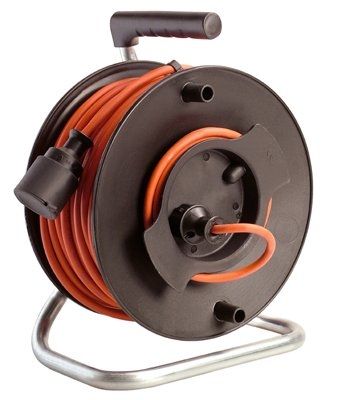 Enrollador de cables - ø 230 - 285 mm, 25 - 50 m - as - Schwabe GmbH - manual / para transportable eléctrico para cortadora de césped / móvil