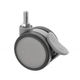Ruedecilla giratoria - DS series - ROSS HANDLING LTD - con platino giratorio / gemela / para mueble