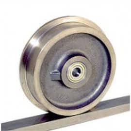 Rueda monobloque - CF series - ROSS HANDLING LTD - de hierro fundido / para cargas pesadas / con pestaña