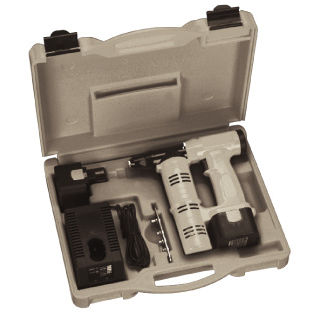 Remachadora eléctrica - TFR201 - clufix - con 2 baterías / con cargador de batería / en carcasa