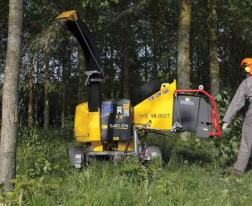 Trituradora de ramas montada en tractor - SAELEN WS/18-35DT - Saelen industrie