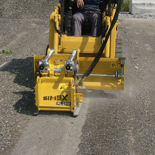 Fresadora en frío para minicargadora compacta - PL 25.10 - Simex S.r.l - compacta / para asfalto