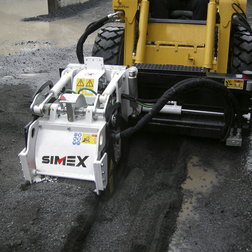 Fresadora en frío para minicargadora compacta - PL 45.20 - Simex S.r.l - compacta / para asfalto