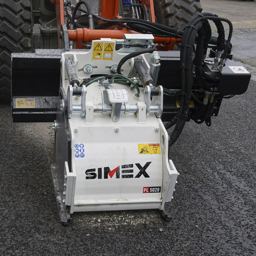 Fresadora en frío para minicargadora compacta - PL 50.20 - Simex S.r.l - compacta / para asfalto