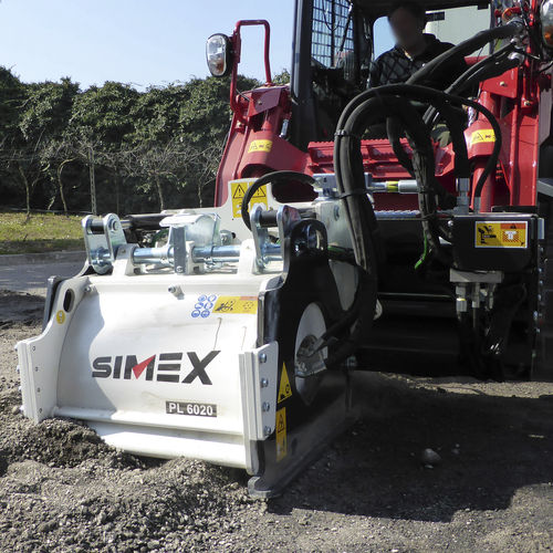 Fresadora en frío para minicargadora compacta - PL 60.20 - Simex S.r.l - compacta / para asfalto
