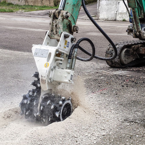 Fresa hidráulica para excavadora - TFC 50 - Simex S.r.l