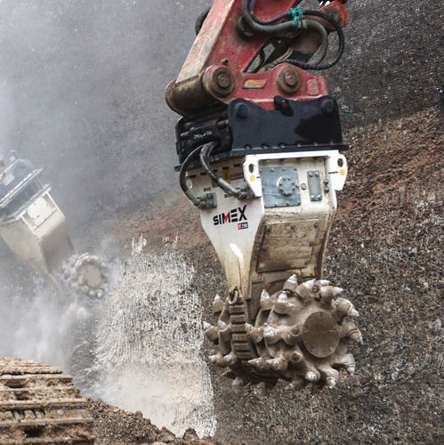 Fresa hidráulica para excavadora - TF 2100 - Simex S.r.l