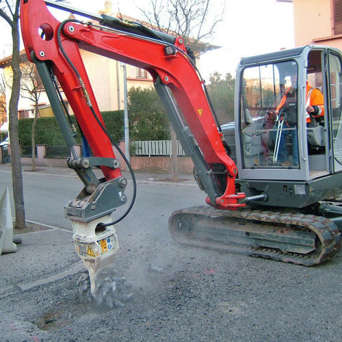 Fresa hidráulica para excavadora - TF 200 - Simex S.r.l - de tambor