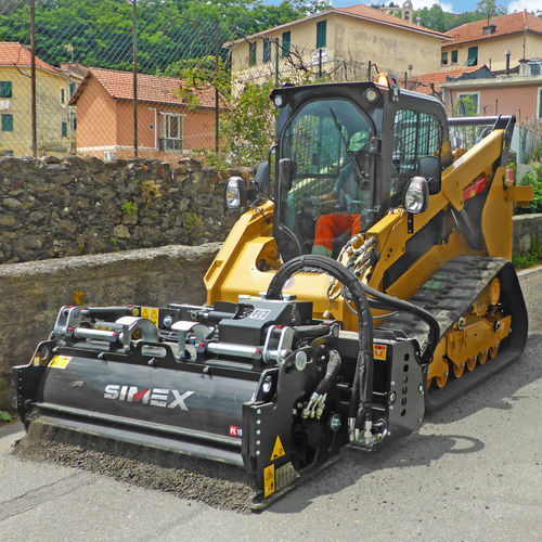 Fresadora en frío para minicargadora compacta - PL 1500 - Simex S.r.l - compacta / para asfalto