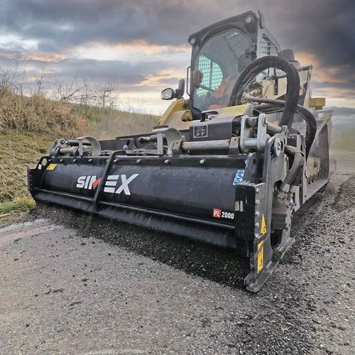 Fresadora en frío para minicargadora compacta - PL 2000 - Simex S.r.l - compacta / para asfalto