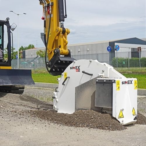 Sierra cortadora de pavimento - RWE 35 - Simex S.r.l - para asfalto / compacta / hidráulica
